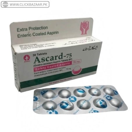 Ascard Tablets 75mg Price In Pakistan
