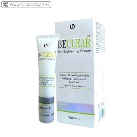 Be Clear Skin Whitening Skin Lightening Cream 30gm In Pakistan