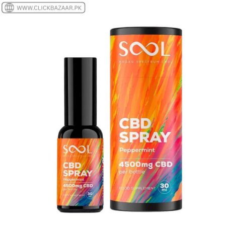 CBD Spray 4500mg Peppermint Flavour In Pakistan