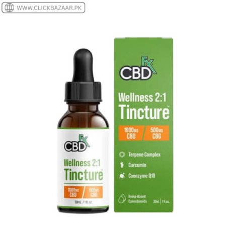 CBDfx Wellness Tincture CBD CBG Oil In Pakistan