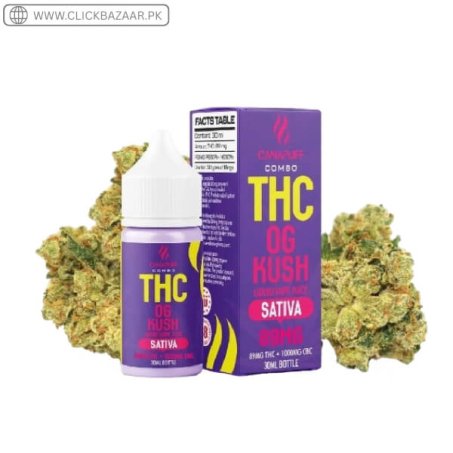 CanaPuff THC+ liquid OG Kush, 89 mg, 30 ml In Pakistan