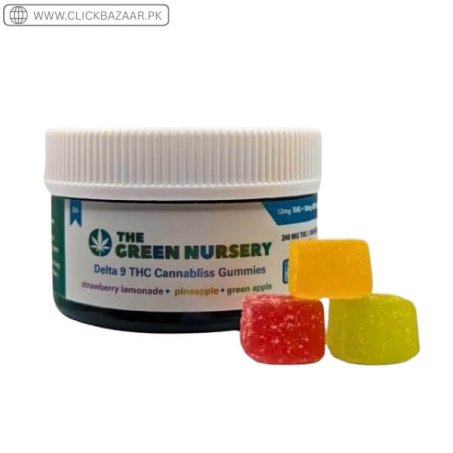 Delta 9 + CBD Cannabliss Gummies - 12mg THC Each By The Green Nursery in Pakistan