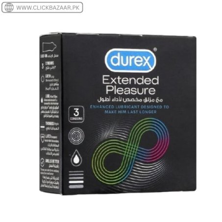 Durex Extended Pleasure Condom 3Pc In Pakistan