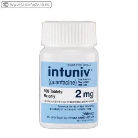 Intuniv Guanfacine 2mg Tablets Price in Pakistan