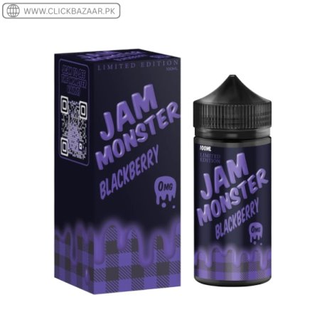 Jam Monster CBD Vape Juice Blackberry 600mg In Pakistan