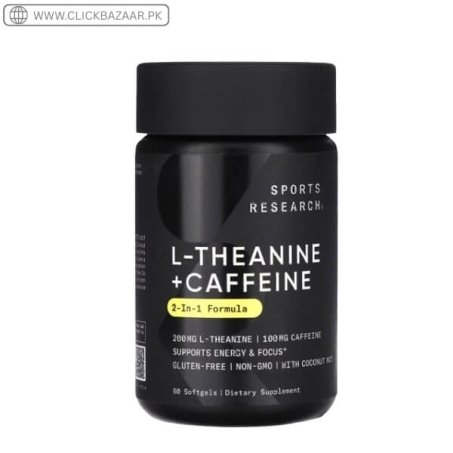 L-Theanine+Caffeine 2 in 1 Capsule Price in Pakistan