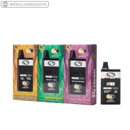 LUXX Groovy Dual THCA Live Rosin Disposable 5G In Pakistan