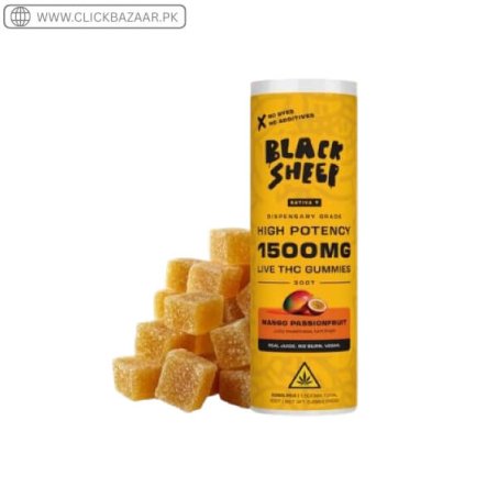 Live THC Gummy: Mango Passionfruit (Sativa), 30ct In Pakistan