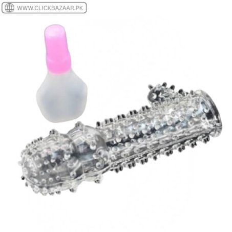Loop Vibrating Extra Dotted Crystal Condom In Pakistan