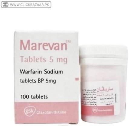Marevan Warfarin Sodium 5Mg Tablets Price in Pakistan