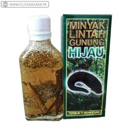 Minyak Lintah Gunung Hijau Oil in Pakistan