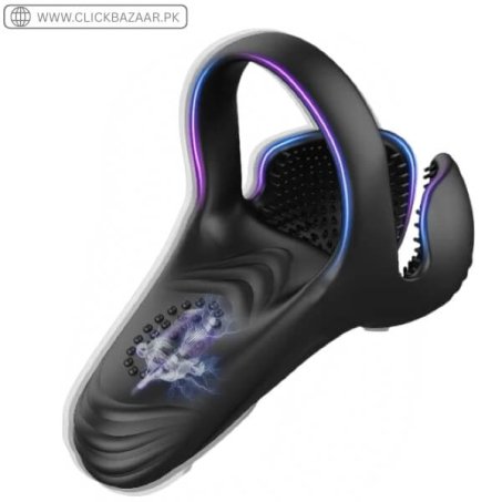 Rotating Prostate Massager With Vibrating Cock Ring In Pakistan