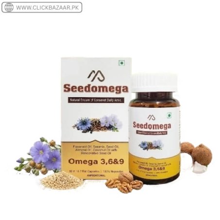 Seedomega Oil Filled Vegetarian Capsule In Pakistan
