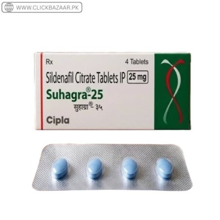 Suhagra 25mg Tablets Price in Pakistan