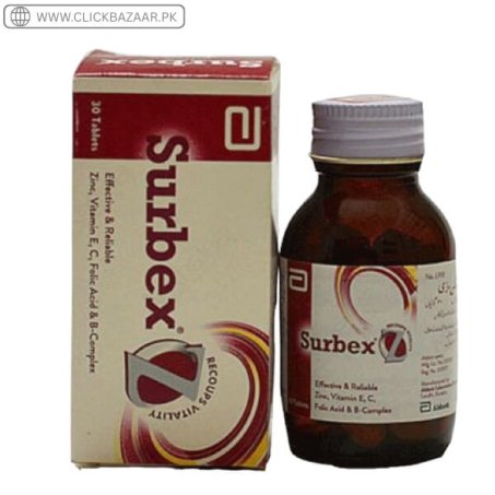 Surbex Z Tablets In Pakistan