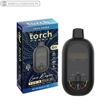 Torch Pebble Live Resin Disposable 6G In Pakistan