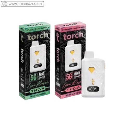 Torch THC-A Live Rosin Disposable | 5g In Pakistan
