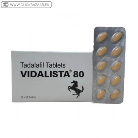 Vidalista 80 Mg Tablet In Pakistan
