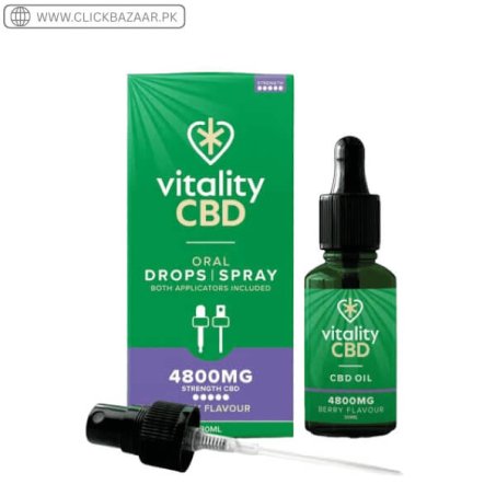 Vitality CBD Drops, Spray in MCT Oil 4800 mg In Pakistan