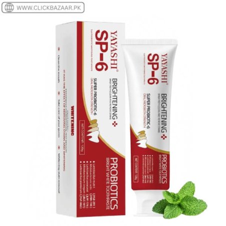 YAYASHI SP-6 Probiotic Whitening Toothpaste In Pakistan